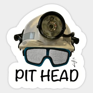 Pit Head Sticker